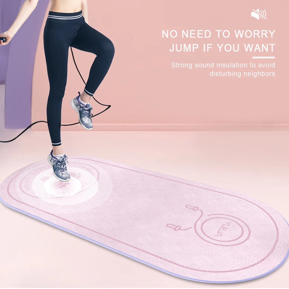 Fitness Mat Elasticity Rope Mat