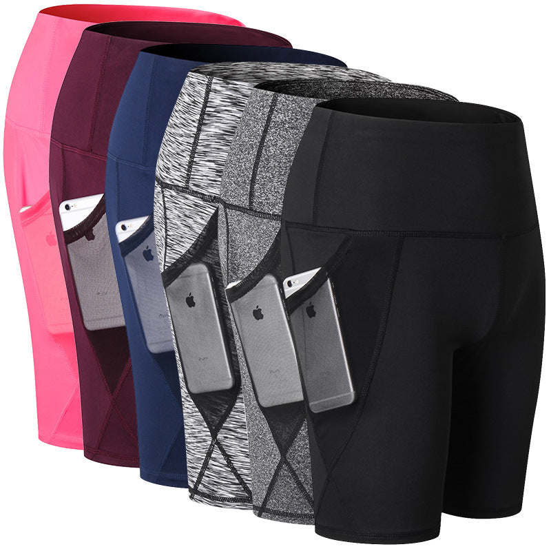 Mesh pocket yoga pants